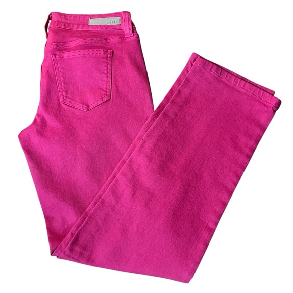 Cello Pink High Rise Jeans Size 5 - Picture 1 of 6